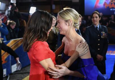 Captain Marvel: il cast del film Marvel all'anteprima inglese  6