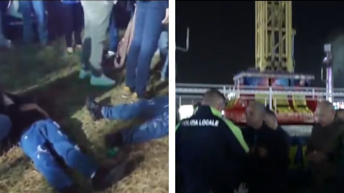 Foggia, paura al luna park. Si strappano i cavi di una giostra: 12 feriti