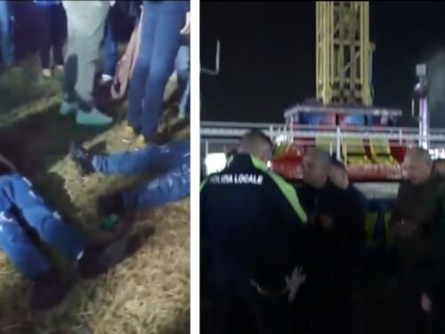 Foggia, paura al luna park. Si strappano i cavi di una giostra: 12 feriti