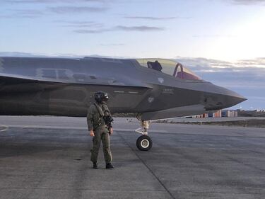 Gli F-35 italiani decollano in Islanda 4
