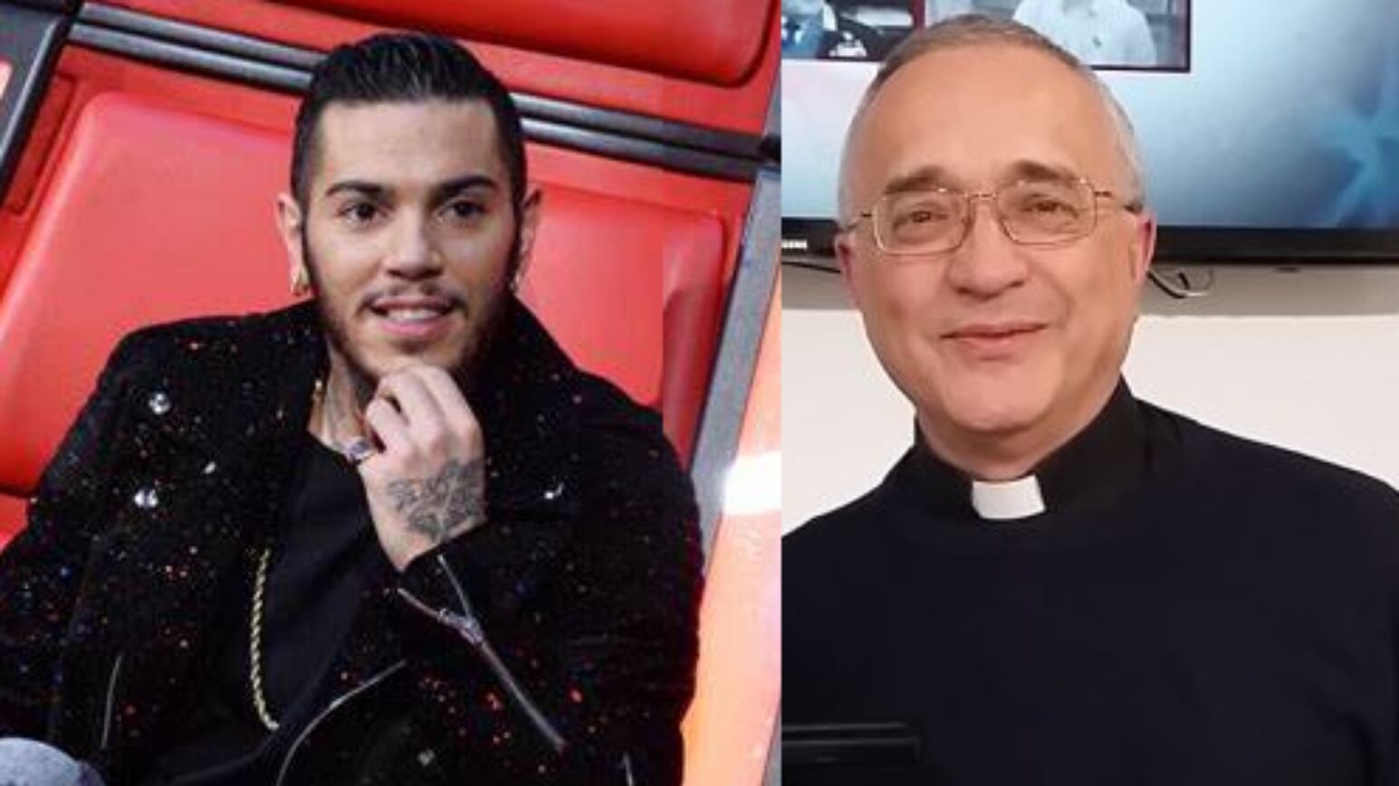 Emis Killa provoca il prete anti-rapper: "Vieni a menare me"