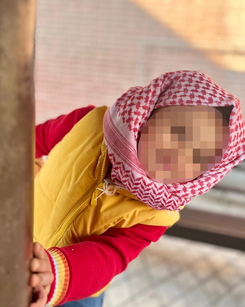 I bambini palestinesi all'ospedale Umberto I del Cairo 9