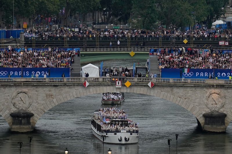 Parigi 2024, le immagini più belle della cerimonia d'apertura 7