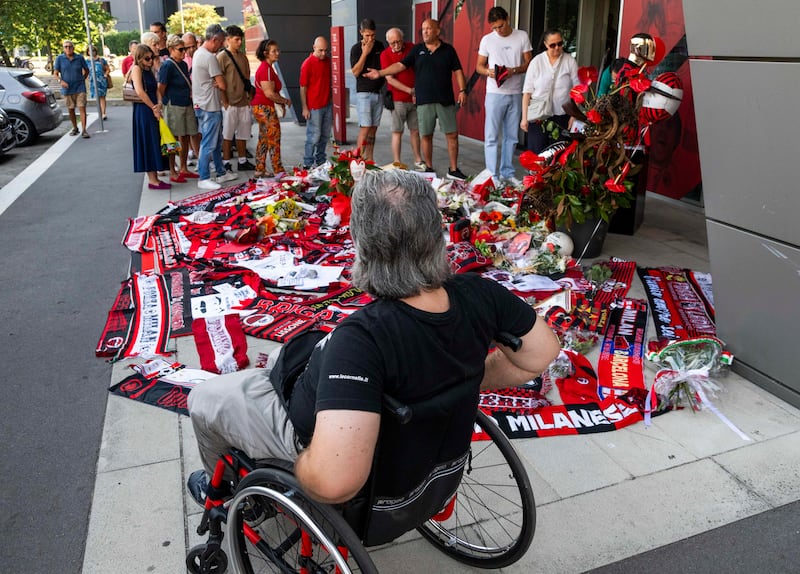 Il tributo a Franco Baresi