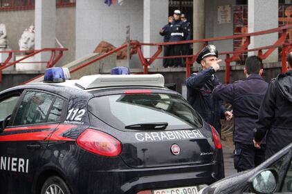 Gallarate, i carabinieri sul luogo della sparatoria 4