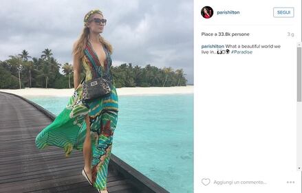 Paris Hilton, compleanno sexy su un'isola da sogno: foto 14
