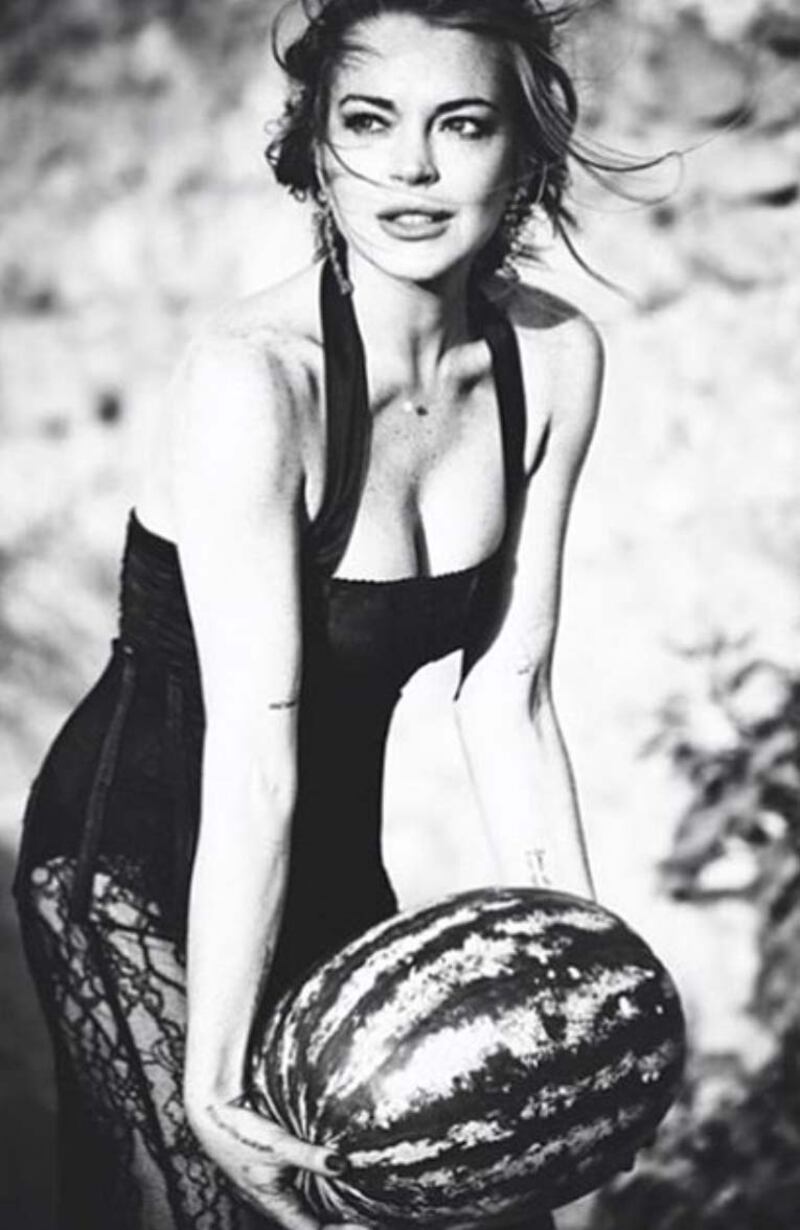 Lindsay Lohan su Instagram, foto 6
