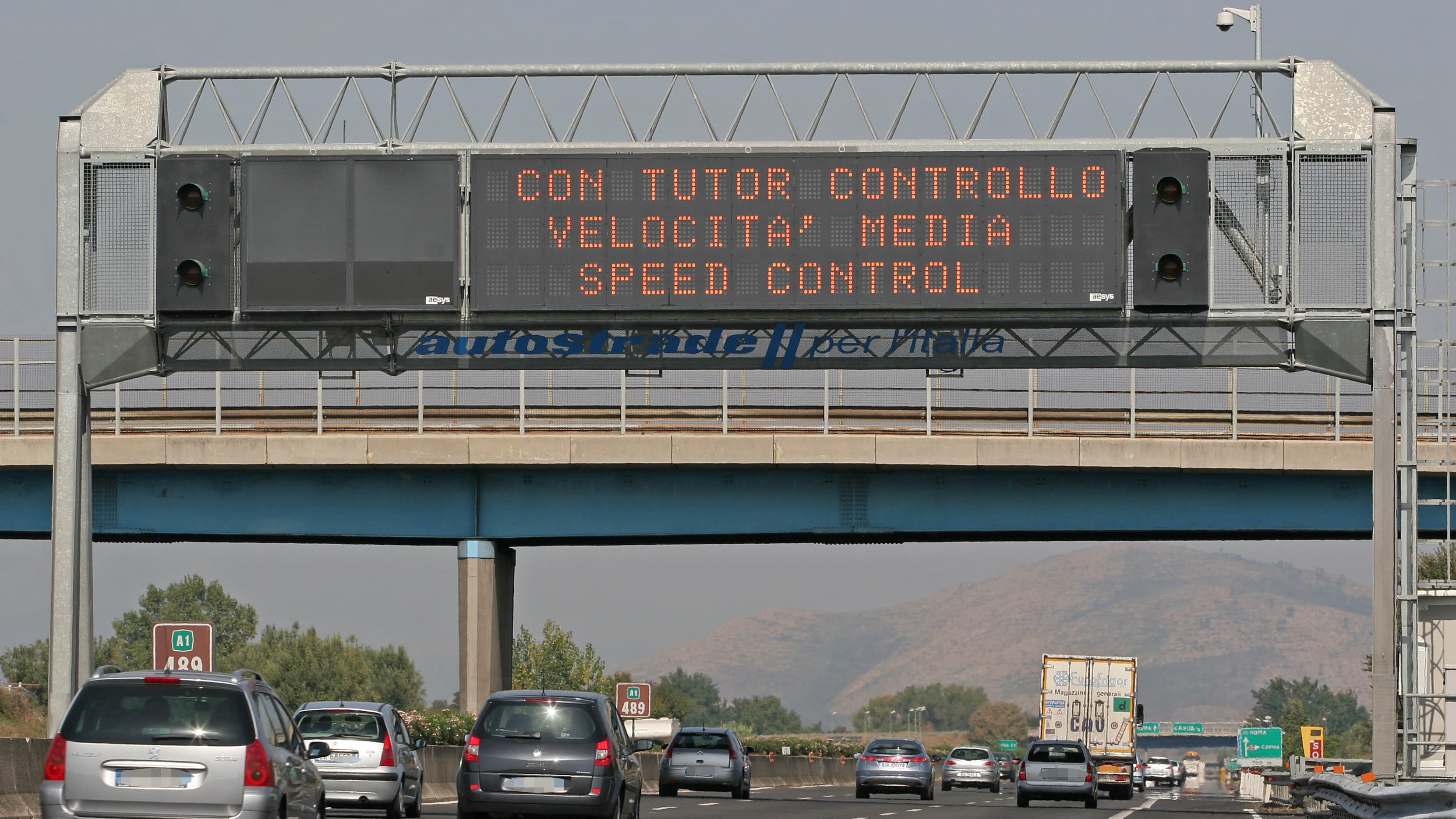 Autostrade, riattivati i Tutor su 87 tratte: ecco quali sono