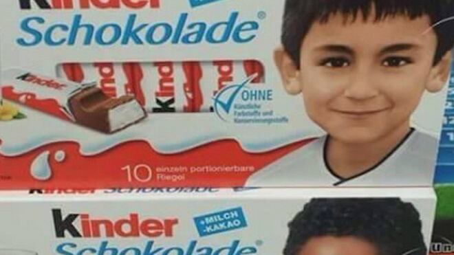 La gaffe di Pegida: "No ai bambini neri sul cioccolato Kinder". Ma sono i giocatori della Nazionale