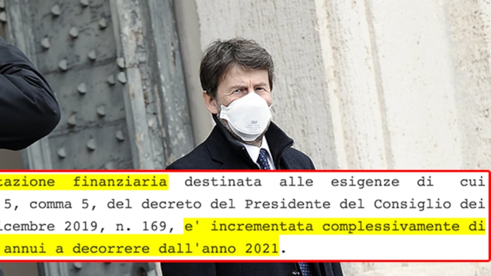 Lo staff di Franceschini si fa ricco: "Un aumento di 700mila euro"