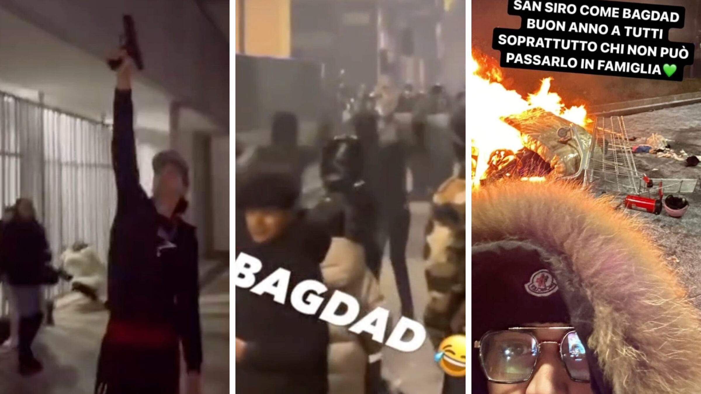 Guerriglia urbana e sassi sulla polizia: il Capodanno violento di Milano