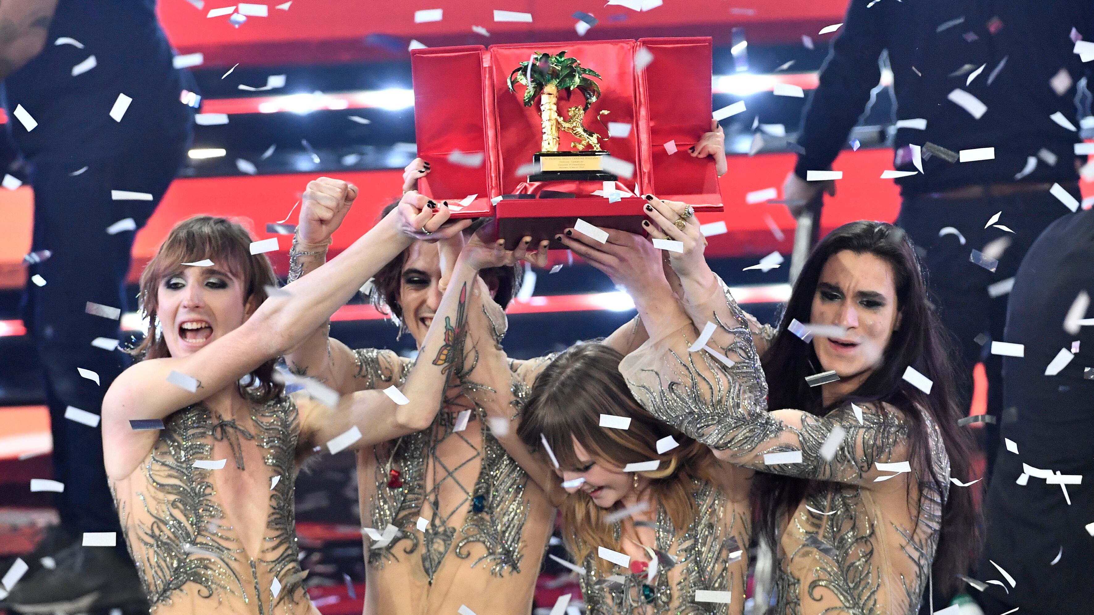 I Maneskin vincono il festival di Sanremo 11