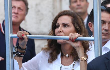 I vertici Pdl alla manifestazione in sostegno del Cav 12