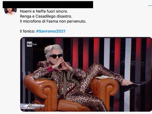 Il Festival con gli occhi del web (Terza serata)