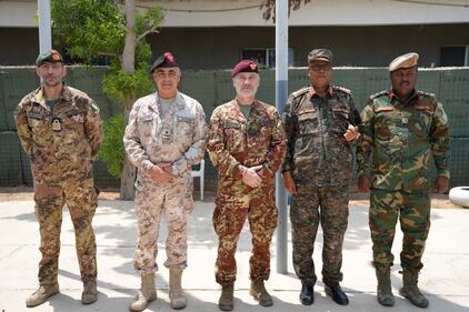 Missione del Comandante Operativo di Vertice Interforze nel Corno D’Africa 8