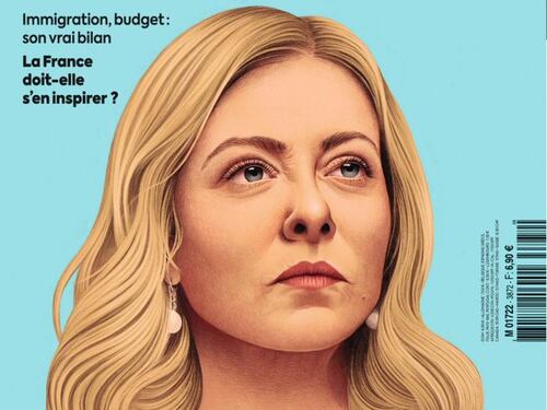 "La donna forte d'Europa". La copertina francese che gela la sinistra ed elogia Meloni