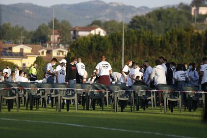 I funerali di Willy al campo sportivo di Paliano 7