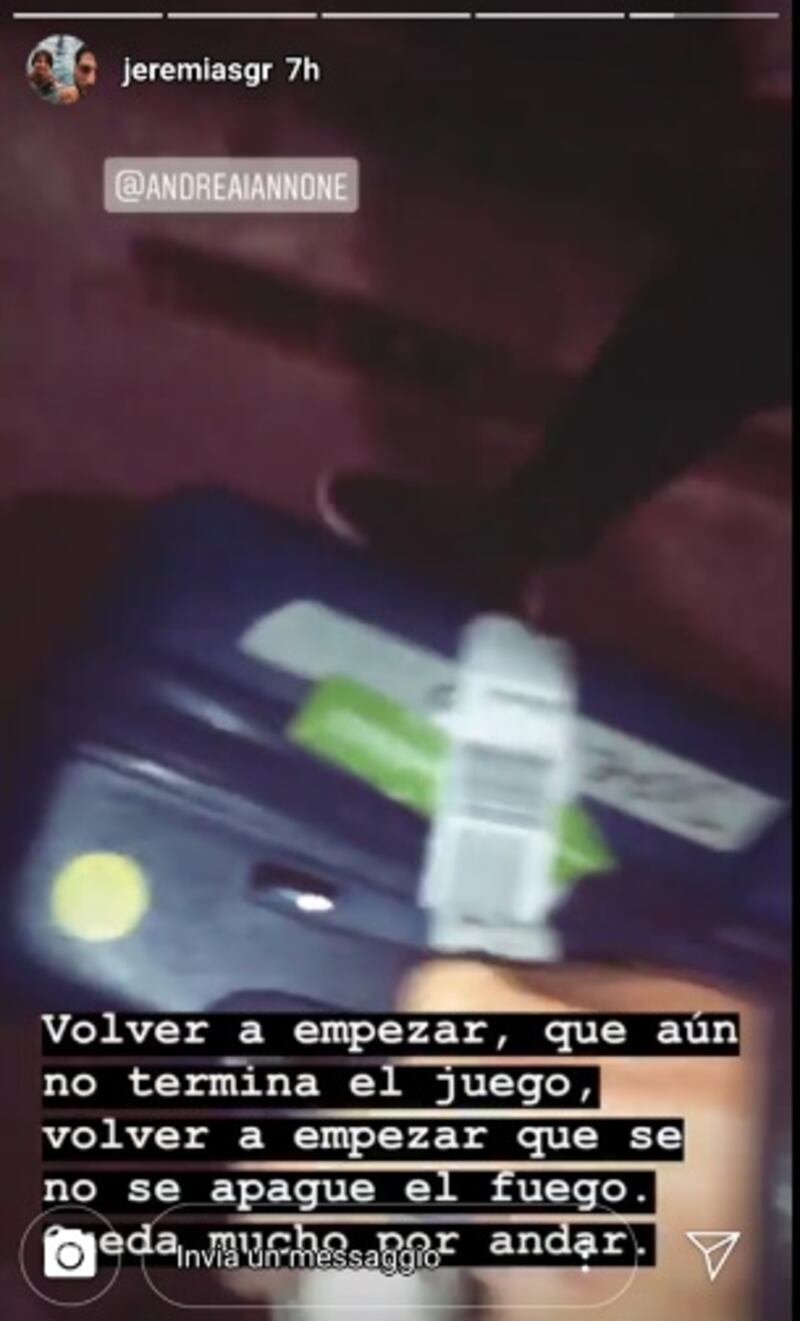 Jeremias festeggia in famiglia il suo ritorno da Honduras. C’è anche Iannone