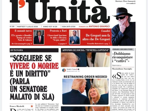 L'Unità interrompe le pubblicazioni e l'editore dà la colpa al Pd