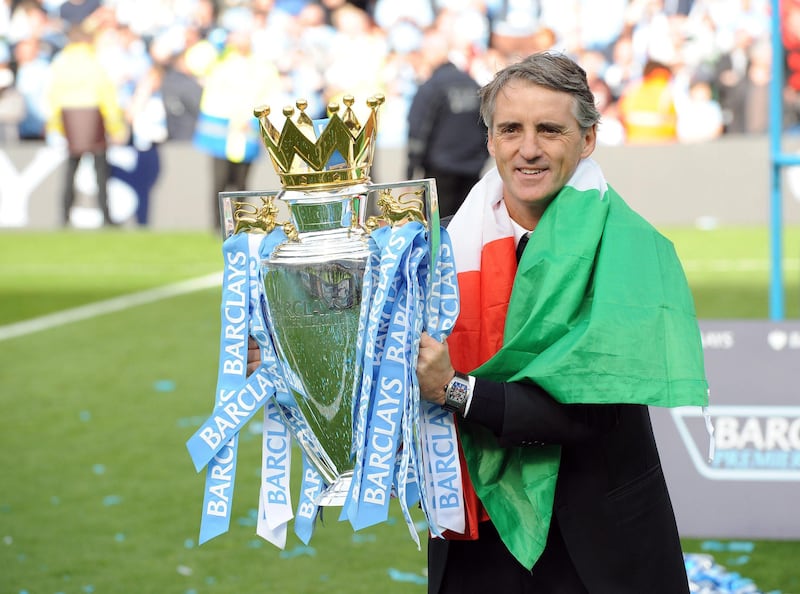 Mancini Premier League 2012