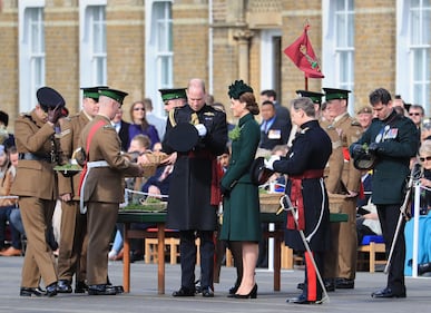 Kate Middleton per la Irish Guards nel giorno di San Patrizio  5