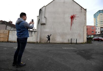 Il 'biglietto' di San Valentino di Banksy 4
