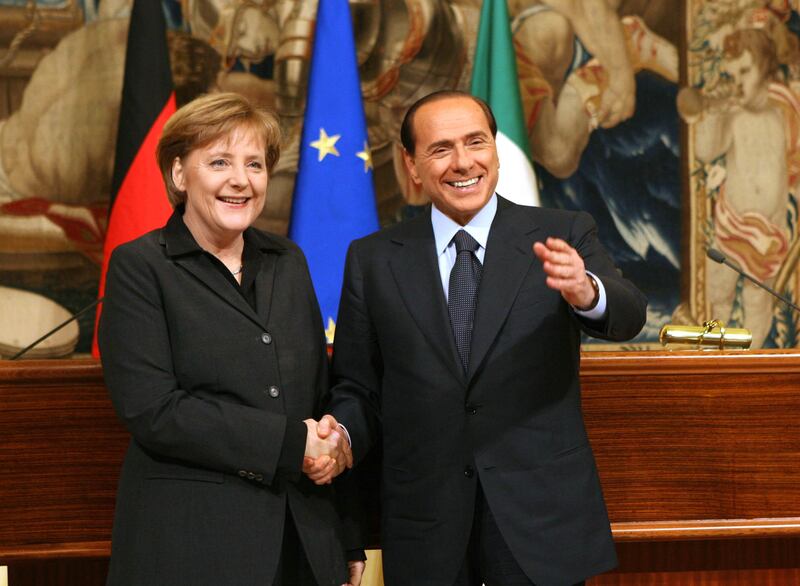 Le strette di mano del Cavaliere che Di Maio snobba 4