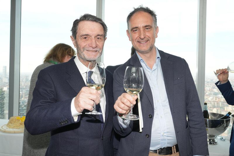 Da sinistra Atitlio Fontana e Alessandro Beduschi