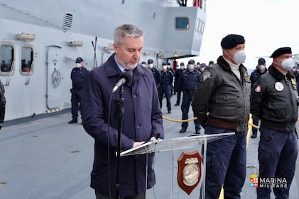 Appontaggio degli F-35 su Nave Cavour 4