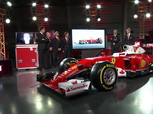 La nuova Ferrari SF16-H