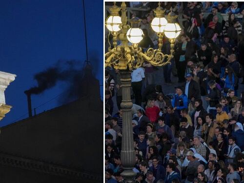 Conclave, la prima fumata è nera