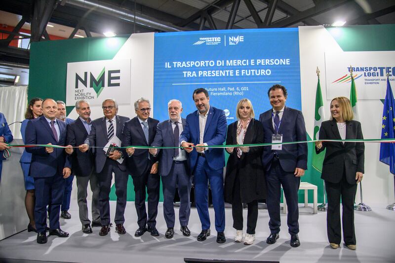 Inaugurazione Transpotec-Nme Fiera Milano