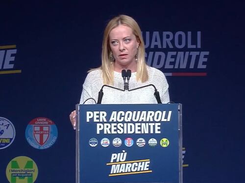 Marche, centrodestra unito per Acquaroli. Meloni: "Orgogliosa del lavoro fatto"