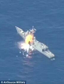 La fregata inaffondabile: 12 ore di bombardamenti per andare a picco 6