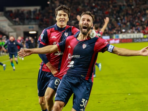 Cagliari-Sassuolo, l'impresa dei sardi all'ultimo respiro
