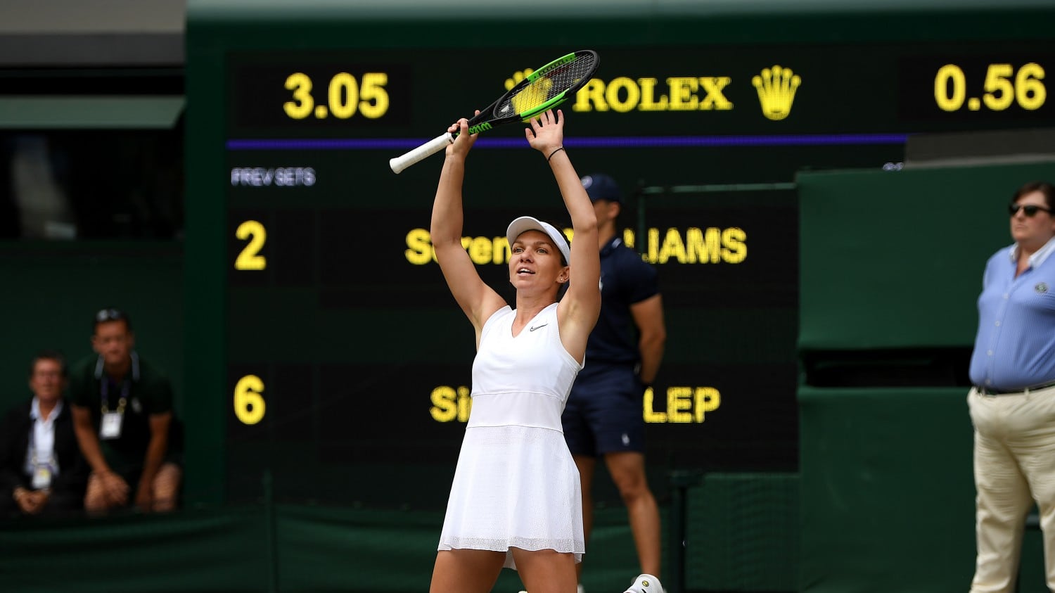 Wimbledon, Halep domina Serena Williams e conquista il suo primo titolo