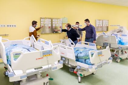 Pronta nuova terapia intensiva al San Raffaele 2