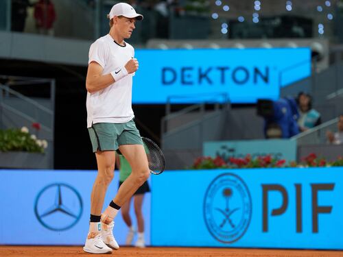 Atp Madrid, Sinner domina il derby con Sonego: vittoria in due set