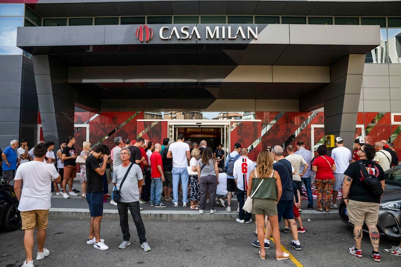 Il tributo a Franco Baresi