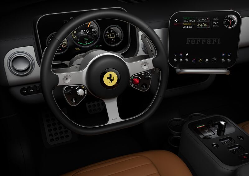 Ferrari Luce, la prima elettrica di Maranello vista da dentro 4