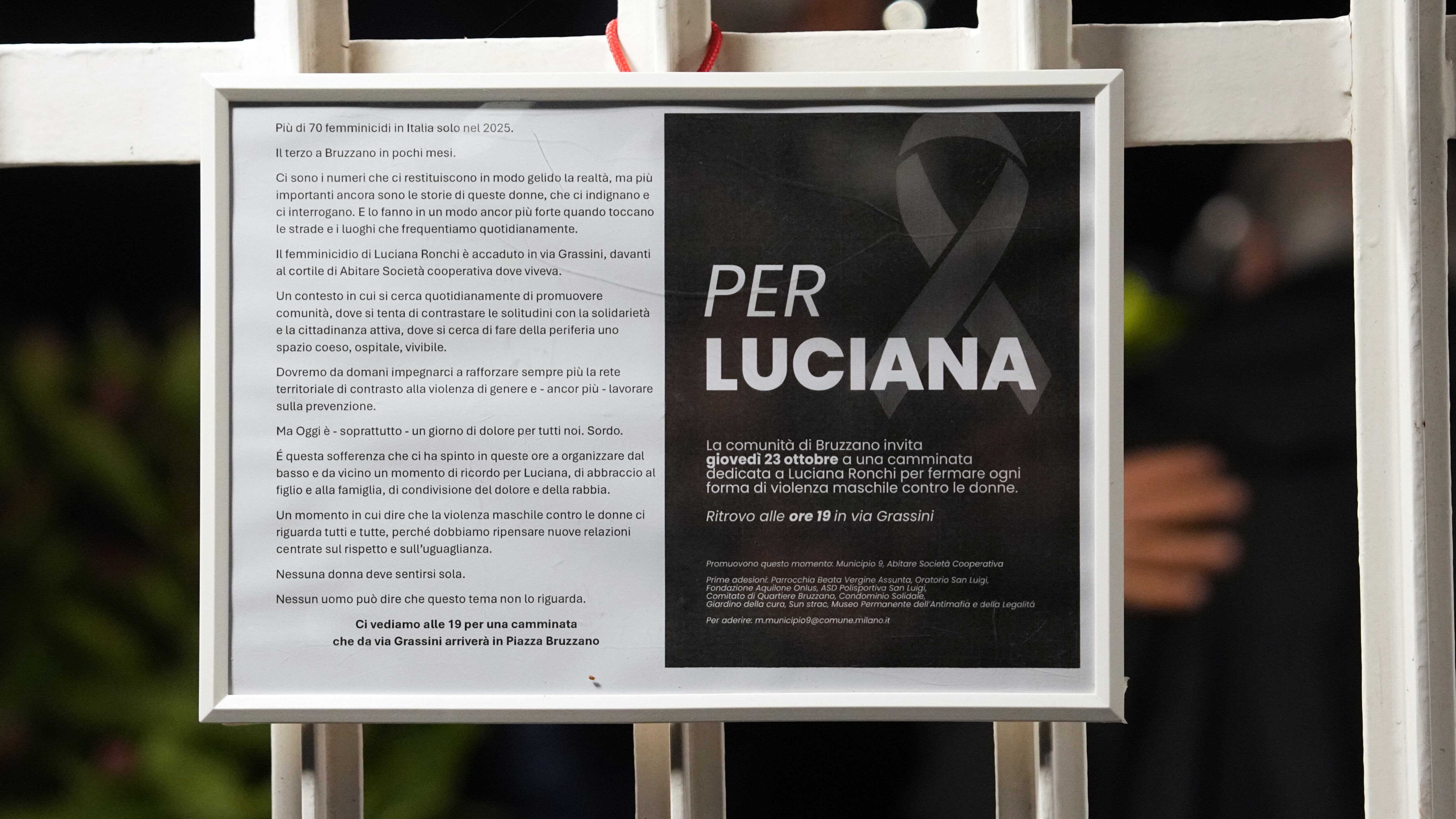 La lettera dell'ex di Luciana: "Io omicida e fallito"