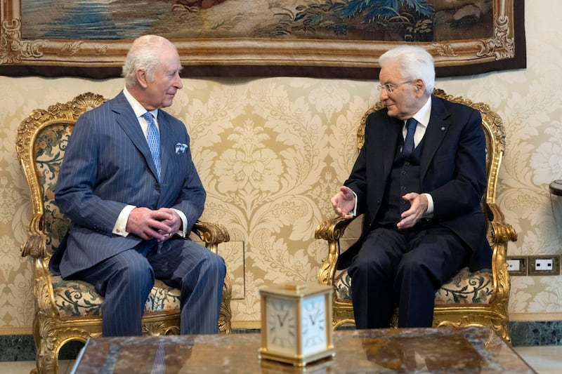 Carlo III e Camilla, primo giorno in Italia 24