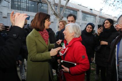 La Boldrini al corteo antirazzista di Milano 5