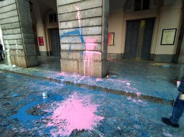 Atto vandalico Scala 2