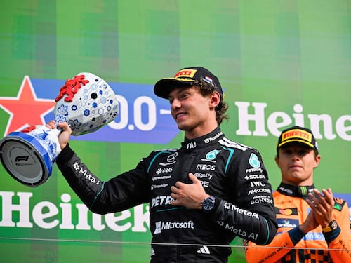 Norris concede il bis e spaventa. Bene Kimi, Ferrari che scintille