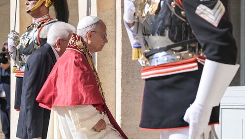 Papa Leone XIV in visita al Quirinale 7
