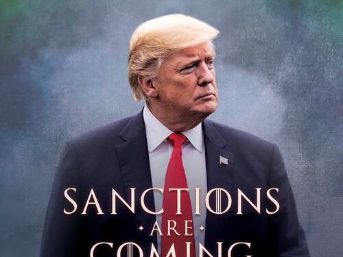 Iran, Trump cita Il Trono di Spade: "Sanctions are coming"