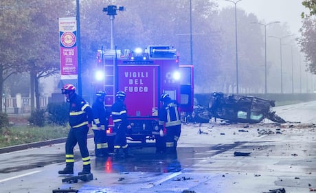 Terribile schianto a Milano: le immagini dal luogo dell'incidente 5