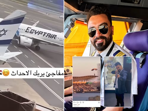 Il post choc del pilota egiziano a Malpensa: le minacce di Sadat nel giorno del 7 ottobre