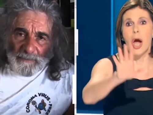 Mauro Corona incontenibile con la Berlinguer: "Tiri su la gonna e vediamo"